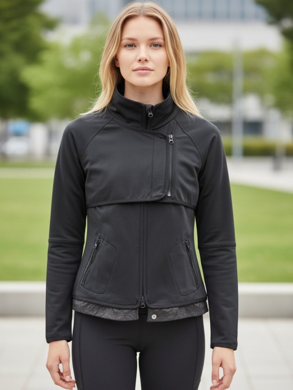 Adidas by Stella McCartney Run Performance Mid-Layer- NEW- Sz Small